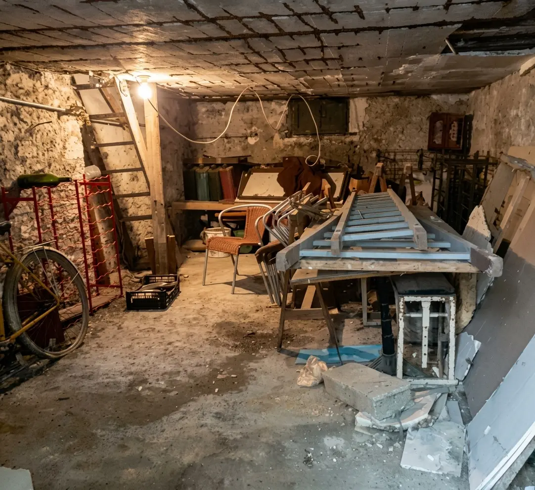 Vide cave à Agen – débarras de cave encombrée