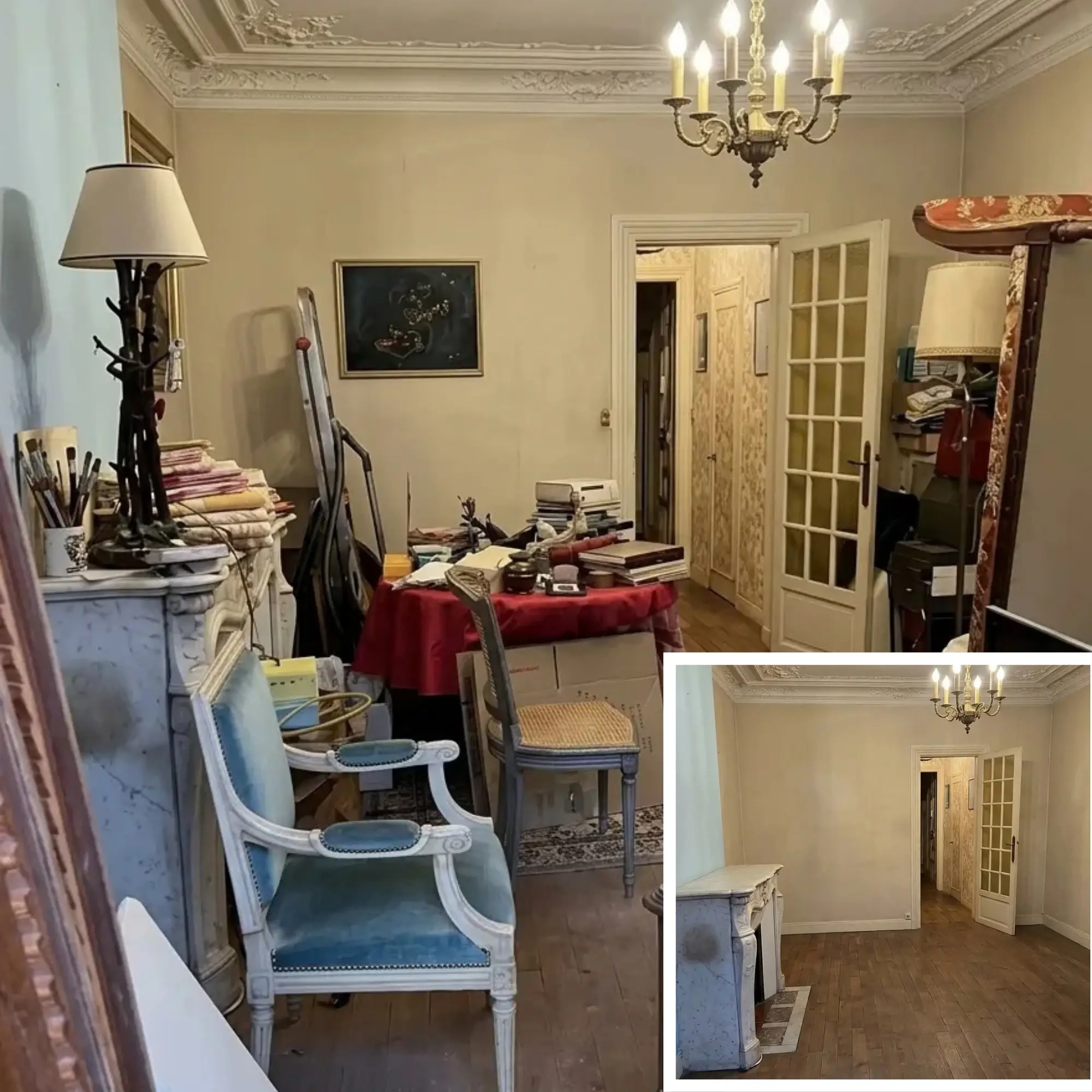Vide maison à Agen – avant / après débarras